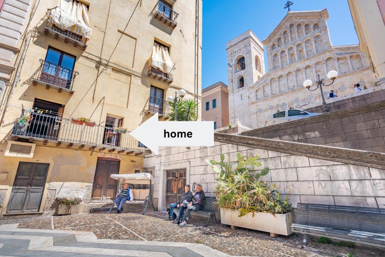 Una Splendida Vista Sulla Cattedrale - Wifi - Ac Cagliari Kültér fotó